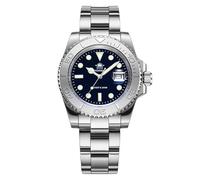GANYUU Reloj de acero inoxidable 200m Diver BGW9 Super Luminoso Reloj Hombre Europa y American Business Quartz Watch