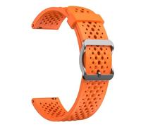 GANYUU Strap Silicone Sports para Xiaomi Watch S4 Sport S3 2 S1 Pro/Color 2 Cubro de goma para Bandas de vigilancia universales de 22 mm de pulsera de 22 mm(Orange,Color 2)