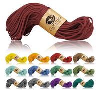 Ganzoo Paracord 350 Cuerda Outdoor 2,5 mm Tipo 1, 30 m, Weinrot, Nailon/poliéster y núcleo 100% Nailon, Aprox 150 kg, para Acampada, tensado, Nudos, Pulseras, llaveros y Accesorios de Perro