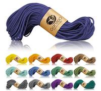 Ganzoo Paracord 350 Cuerda Outdoor 2,5 mm Typ 1, 30 m, Royalblau, Nailon/poliéster con núcleo 100% Nailon, Carga Rotura Aprox 150 kg, para Supervivencia, Acampada, Collar Perro, Nudos y Trenzado