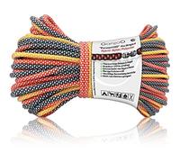 Ganzoo Paracord 550, Cuerda de arcoíris de 4 mm, 30 Metros, Nylon/poliéster, Tipo 3-7 Hilos Interiores, Cuerda de Exterior, para Pulsera, Correa, Collar, Diamante de arcoíris