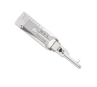 Ganzúa y decodificador de puerta principal profesional LiShi 2 en 1, herramienta de selección de cerraduras y lector de llaves para uso civil (SC4-L)