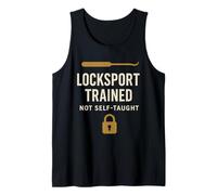 Ganzúas Hobby Locksport Puzzle Lock Pride Legal Lockpick Camiseta sin Mangas