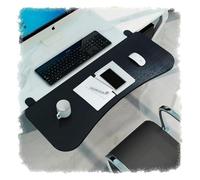 GAOAZHEN Bandeja para Teclado bajo el Escritorio, Extensor de Abrazadera para Escritorio, reposabrazos para Teclado de computadora de Montaje en Mesa, para Escritorio de pie (Negro, 65 cm)
