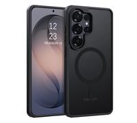 GaoBao Funda magnética para Samsung Galaxy S26 Ultra [Compatible con MagSafe] [Protección contra caídas de Grado Militar] Funda Fina, translúcida, Mate y a Prueba de Golpes, Negro