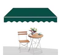 GAOBINGB Toldo retráctil Manual de 2 x 1,5 m, 3 x 2,5 m, 4 x 3 m y 5 x 3 m, con Accesorios y manivela, Resistente a los Rayos UV y al Agua, para jardín, Patio, balcón y Uso Comercial.