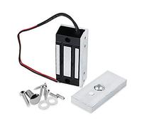 Gaocinys Cerradura electromagnética de control de acceso, cerradura magnética electrónica DC12V a prueba de fallos NC Mini cerradura de puerta pequeña para sistema de seguridad eléctrico