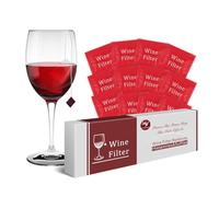 Gaodeding Filtro de sulfito de vino, elimina sulfitos e histaminas, el purificador de vino de varita puede aliviar eficazmente los síntomas relacionados con la histamina, como dolores de cabeza y