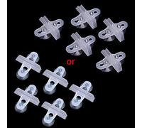 GAOFESA 5 clips divisores de acuario con ventosas de 1.2 pulgadas, soportes de ventosa suaves para peceras, soporte divisor de clip para calentador de acuario, termómetros de luz, decoraciones de