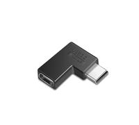 GAOFESA Adaptador USB C macho a hembra en ángulo de 90 grados, conectores de aleación para laptop, smartphone, transferencia de datos, adaptador de aleación de carga
