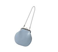 GAOFESA Bolso cruzado pequeño con forma de concha con cadena de piel sintética para uso diario y ocasiones especiales, elegante bolso de fiesta, Blue, One Size