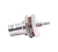 GAOFESA Conector BNC hembra de 75 ohmios para adaptador de cobre de cabezal de conexión hembra Q9Q