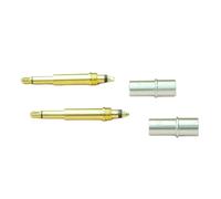 GAOFESA Conector de auriculares de transmisión de sonido estable para auriculares Meze 99, conectores macho de 3,5 mm, mejora la durabilidad, enchufe estéreo de soldadura