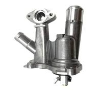 GAOFESA Cubierta de la carcasa del termostato, regulador de control de temperatura del refrigerante del motor, enfriamiento eficaz, fácil de instalar, termostato de aleación de aluminio