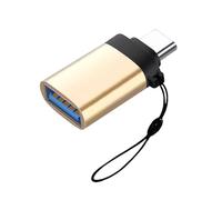 GAOFESA El adaptador hembra tipo C a USB 3.0 permite la conexión directa con teclados de unidad externa y carga para dispositivos móviles, adaptador USB OTG de alta velocidad