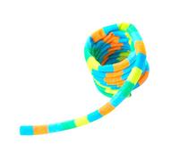 GAOFESA Juguete interactivo de felpa telescópica de rayas arcoíris colorido para gatos que hace curiosidad y proporciona una hora de entretenimiento. Juguete interactivo para gatos