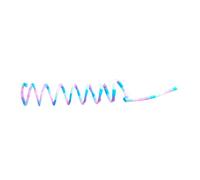 GAOFESA Juguete interactivo de felpa telescópica de rayas arcoíris colorido para gatos que hace curiosidad y proporciona una hora de entretenimiento. Juguete interactivo para gatos