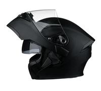 GAOFZHAO Casco Integral abatible for Motocicleta ABS con Doble Visera, Certificado ECE/Dot, Unisex, Adecuado for desplazamientos Diarios, Scooters, ciclomotores y vehículos Todoterreno.(A01,L)