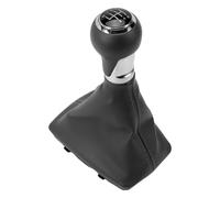 Gaogsiy Pomo de Cambio Manual de 6 Velocidades con Tapa, Apto para A-u-di A4 S4 B8 8K / A5 8T / Q5 8R S-Line 2007-2015, color plateado