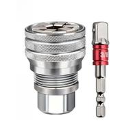 GAOHOU 1 juego de llaves ajustables, kit de herramientas de mantenimiento de adaptador de llave hexagonal multifunción de 3/8 pulgadas, rango de 10 a 19 mm, kit de adaptador de llave hexagonal de