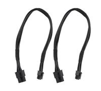 GAOHOU 2pcs Cable de alimentación de Tarjeta de Video gráfica Mini 6-Pin a PCI-E 6PIN para Mac G5 Mac Pro