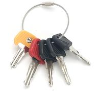 GAOHOU 5 Piezas 530 701 702 801 802 Llave de Encendido de Grapadora eléctrica Compatible con Linde Jungheinrich Komatsu Still Carretilla elevadora