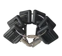 GAOHOU 6PCS Llaves de Ignición Crown #107151-001& #107151-002 Compatible para Crown Clark Hyster Gradall JLG Cat Pollak Skytrak Yale Eléctrica Transpaleta Carretillas Elevadoras