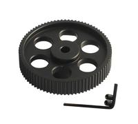 GAOINTELL 2GT Pulley 80 Teeth 80T Timing Belt Synchronous Wheel Aluminum 3D Printer Part 2GT Synchronous Wheel 80 Teeth Aluminum