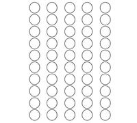 GAOINTELL 50 Uds Correa De Polea Correas Planas 1mm Espesor para Máquina Cinta Cinta Reproductor Set Drive