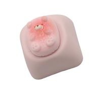 GAOINTELL Teclas De Resina para Teclado Mecánico con Dibujo De Oso En 3D Arte Divertido Tecla ESC Que Mejora La Diversión De Escritura Resina De Oso De Dibujos Animados ESC