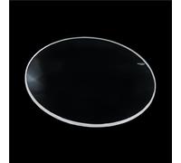 GAOJUDAF 1 lente de vidrio doble convexa/cóncava de alta resistencia for accesorios ópticos de proyector.(Black,40 * 100mm)