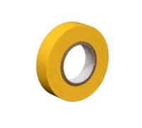 GAOJUDAF Cinta de PVC de 1 pieza de 17,7mm x 0,15mm, resistencia al envejecimiento, cinta de conexión a tierra eléctrica for protección de cables(Yellow,18m)
