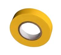 GAOJUDAF Cinta de PVC ultraadhesiva de 16 mm de ancho, 9 metros de largo, cinta eléctrica de grado industrial for protección, 1 pieza(Yellow)