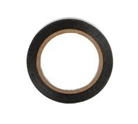 GAOJUDAF Cinta de PVC ultraadhesiva for protección de seguridad, cinta de grado Industrial de 17mm de ancho y 10 metros de largo, 1 unidad(Black)