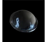 GAOJUDAF Lente óptica convexa plana de vidrio de borosilicato, transparente for proyección de luz.(12.5 * 3.6 * 10MM)