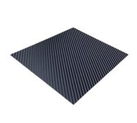 GAOJUDAF Panel de fibra de carbono for decoración del hogar, 295 x 395 mm, 3K, resistente a la abrasión.(0.8mm)