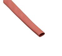 GAOJUDAF Protector de Cable 1 m con una relación contracción del 40%, Funda Silicona termorretráctil for la gestión Cables(Red,20 mm)