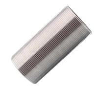 GAOJUDAF Varilla roscada macho de acero inoxidable 304, tubo recto plateado de 1/8 a 2 pulgadas for aplicaciones eléctricas, 1 pieza(1/4INCH*50MM)