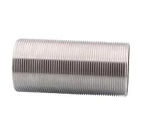 GAOJUDAF Varilla roscada macho hueca, tubo de tornillo de acero inoxidable de fácil instalación for muebles e industria, 1 pieza(1-1/2INCHES*80MM)