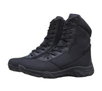 GAOJUNAN Botas de Monte Trekking Botas de senderismo for hombre, for caza y trabajo en el tobillo, for acampar al aire libre Suela Antideslizante(45)