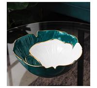 GAOJUNAN Bowl Frutero Decorativo de Cocina Cesta de frutas fruta cerámica creativa, tazones que sirven, con estilo for bocadillos postre Encimera de Cocina(C)