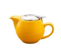 GAOJUNAN Tetera Tradicional,China Juego De Café Cerámica For Té, For El Hogar, Cafeterías Y Restaurantes Amante(Yellow)