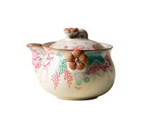 GAOJUNAN Tetera Tradicional,China Juego de té Kung Fu cerámica con Tetera for Uso doméstico Amante