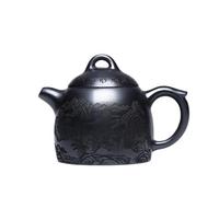 GAOJUNAN Tetera Tradicional,China Tetera De Arcilla Morada Hecha A Mano, Juego Té Original Guanshan Qinquan For El Hogar Y Fiestas Amante