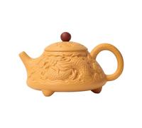 GAOJUNAN Tetera Tradicional,China Tetera De Piedra con Diseño Dragón, Tallada En Relieve Arcilla Púrpura, For Uso Doméstico Amante