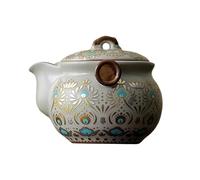 GAOJUNAN Tetera Tradicional,China Tetera De Porcelana con Separación Agua Y Té For Preparar En Casa, 280 Ml Amante