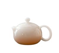 GAOJUNAN Tetera Tradicional,China Tetera Xishi De Caolín Y Jade Helado, Ideal For El Hogar Casas Té Amante(180ml)