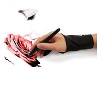 GAOMON - Guante de artista de lycra negro de tamaño libre para tableta gráfica/mesa luminosa/dibujo gráfico monitor