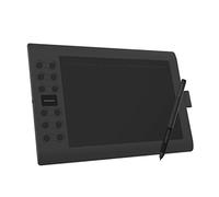 GAOMON M106K Pro Tableta Gráfica de Dibujo de 10 Pulgadas con Lápiz Pasivo de 8192 Niveles, Versión Actualizada de M106K, Compatible con Windows/Mac/Android