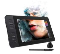 GAOMON PD1161 - Tableta de Dibujo de 11.6 Pulgadas IPS con Soporte inclinable, Almohadilla de Dibujo con 8 atajos y 8192 Niveles, lápiz Capacitivo AP50 sin batería, Color Negro